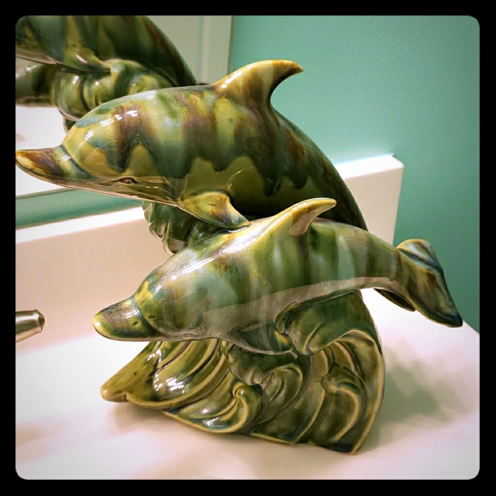 Dolphin pottery